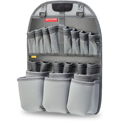 Main product image of TECH PAC BLACKOUT Backpack Tool Bag w/ Removable Tool Pocket Panels, Black (13" x 10" x 19-1/2")