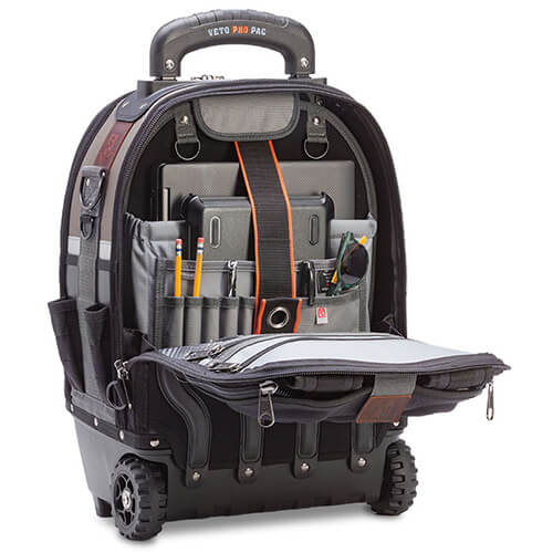 Main product image of TECH PAC WHEELER Wheeled Tool Backpack (14" x 11" x 21")