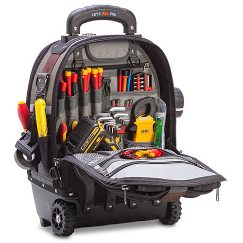 Main product image of TECH PAC WHEELER Wheeled Tool Backpack (14" x 11" x 21")