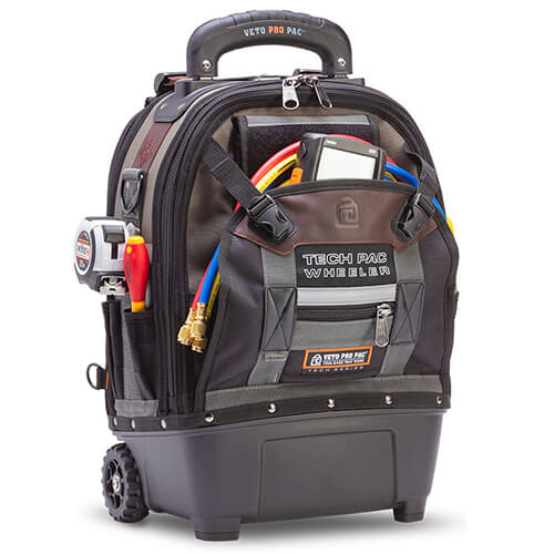 Main product image of TECH PAC WHEELER Wheeled Tool Backpack (14" x 11" x 21")