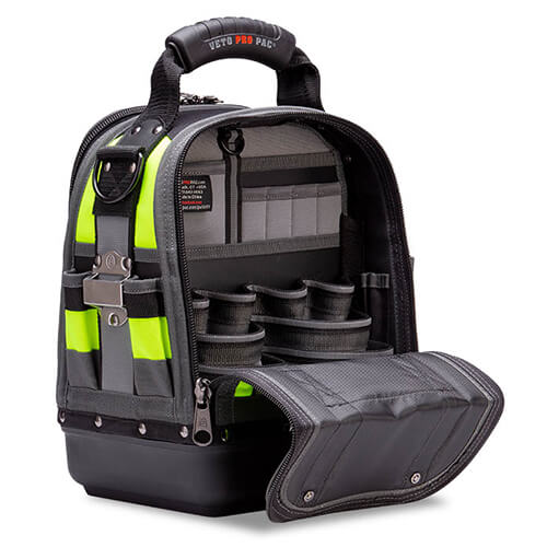 Main product image of TECH MCT Compact/Tall Repair/Installation Tool Bag , Hi-Viz Yellow (12" x 8-1/2" x 14")