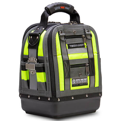 Main product image of TECH MCT Compact/Tall Repair/Installation Tool Bag , Hi-Viz Yellow (12" x 8-1/2" x 14")