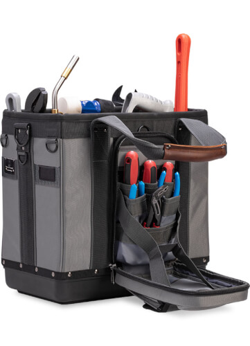 Main product image of WRENCHER-XL Extra Large Plumber Tool Bag (17" x 13" x 17")