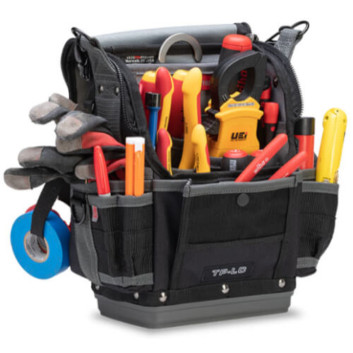 Main product image of TP-LC Compact Zippered Service Tech Tool Pouch (11" x 7" x 12-1/2")