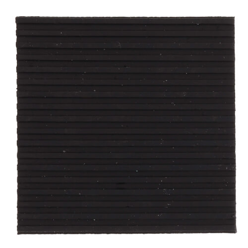 Main product image of Rubber Anti-Vibration Pad, 4" x 4" x 3/8"