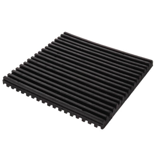 Main product image of Rubber Anti-Vibration Pad, 4" x 4" x 3/8"