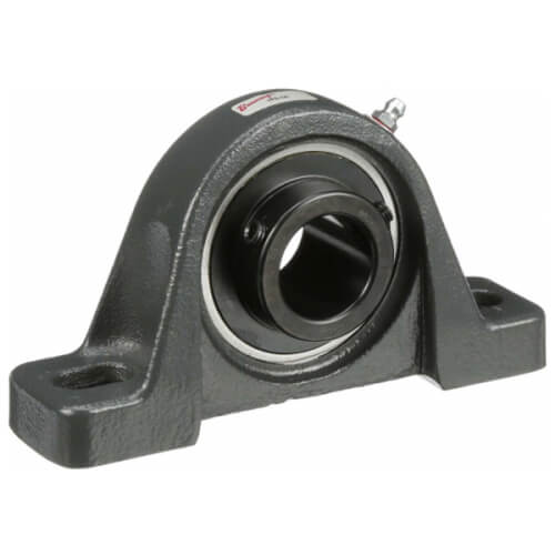 Main product image of 1-1/4" 2-Bolt Pillow Block Bearing w/ Setscrew Lock