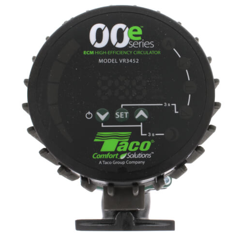 Main product image of Viridian Self-Adjusting High Efficiency Wet Rotor Circulator, Less Flanges - Rotated (115V)