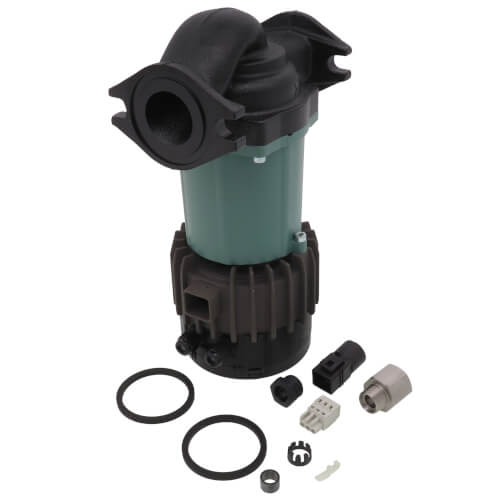 Main product image of Viridian Self-Adjusting High Efficiency Wet Rotor Circulator with Communication Module, Less Flanges - Rotated (115V)