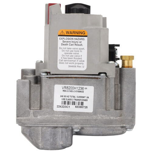 Main product image of Standing Pilot Gas Valve, Single Stage, Slow Opening, 1/2" NPT pipe size, 1/2 max. psi, VR8200H1236