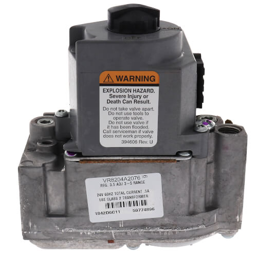 Slow Opening NG 1/2" Honeywell VR8204H1048 Gas Valve Lennox 41K35 