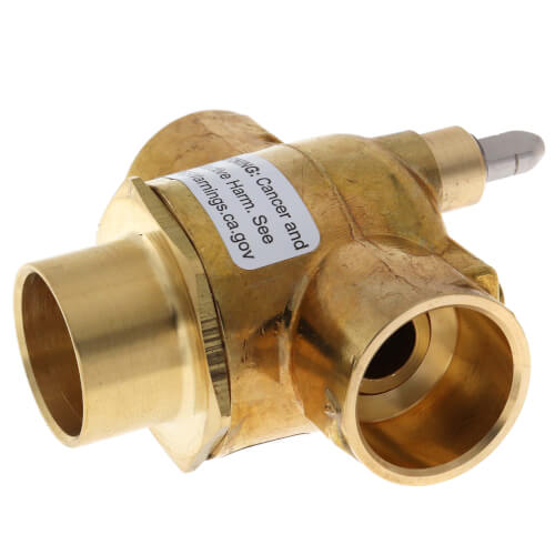 Main product image of 3/4" Sweat Steam 3-Way Zone Valve Body (4.0 Cv)