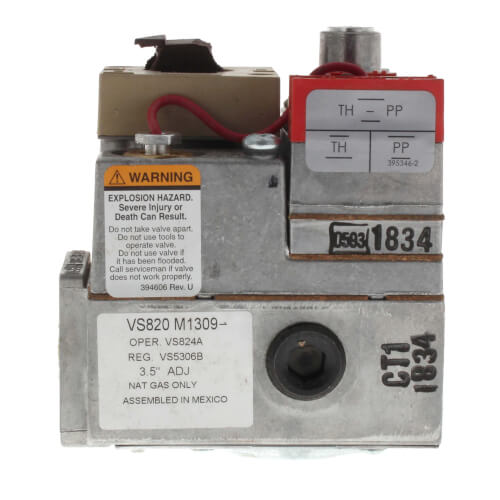 VS820M1309 - Resideo VS820M1309 - Combination Universal Millivolt Gas Valve