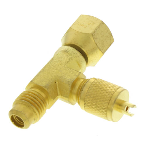 Main product image of Swivel Tee w/ Permanent Depressor, 1/4" Access On Run x 1/4" Access On "T" (3 Pack)