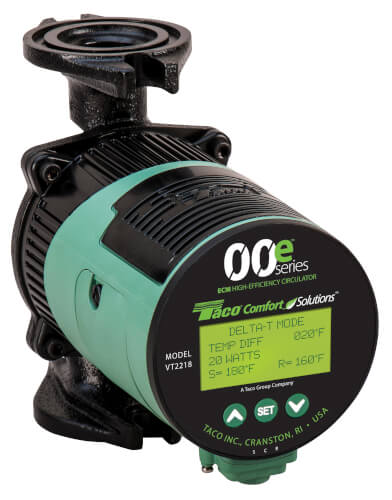 TACO VR1816 Viridian Variable Speed ECM HE Circulator