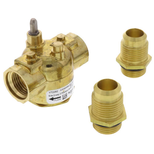 VT2252 Erie VT2252 1/2" Flared 2Way Zone Valve Body (2.5 Cv)