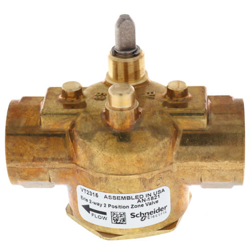 VT2315 Erie VT2315 3/4" Sweat 2Way Zone Valve Body (5.0 Cv)