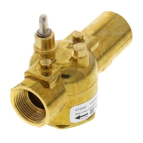 VT2343 Erie VT2343 3/4" Inverted Flare 2Way Zone Valve Body (3.5 Cv)