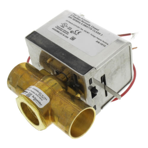 Main product image of 1" Sweat 2-Way PopTop Zone Valve w/ End Switch (24V)