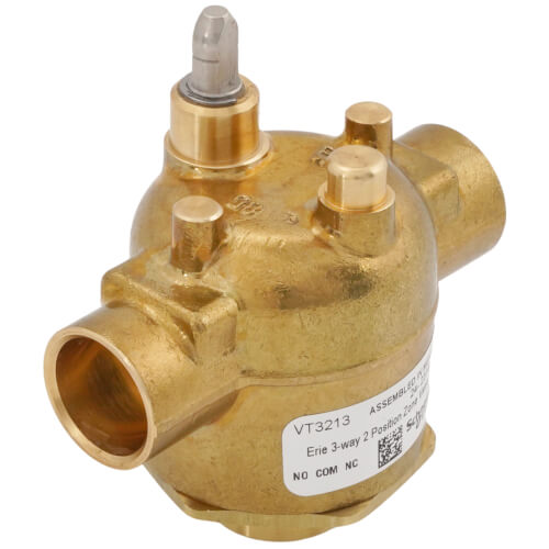 Main product image of 1/2" Sweat Steam 3-Way Zone Valve Body (1.0 Cv)