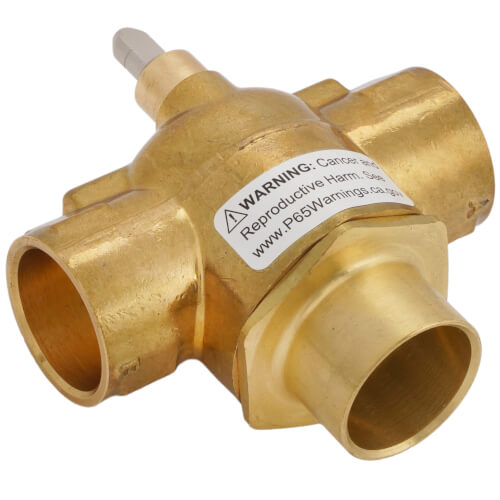 Main product image of 3/4" Sweat 3-Way Zone Valve Body (3.0 Cv)