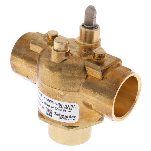 Main product image of 1" Sweat 3-Way Zone Valve Body (5.0 Cv)
