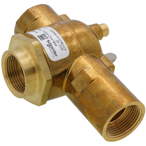 Main product image of 3/4" Inverted Flare 3-Way Zone Valve Body (4.0 Cv)