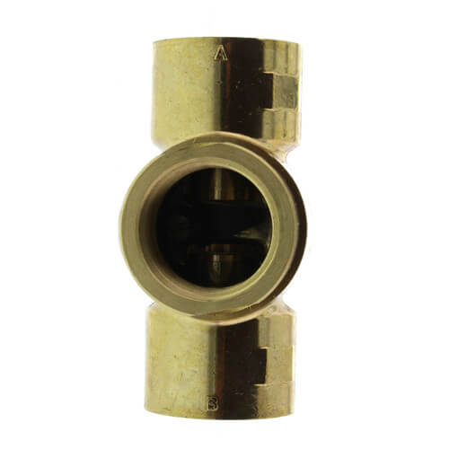 Main product image of 1" NPT 3-Way Zone Valve Body (8.0 Cv)