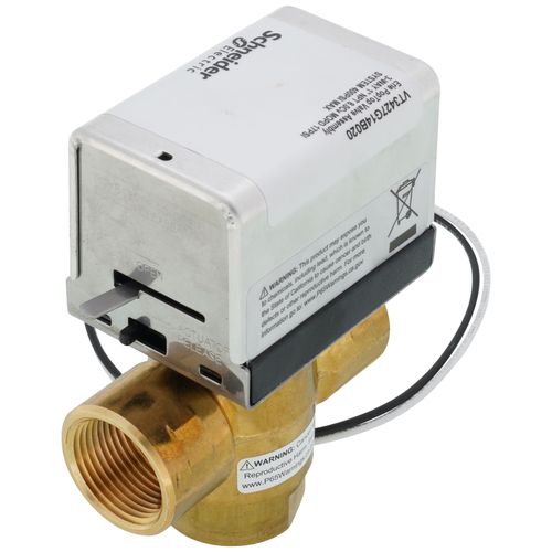 Main product image of 1" Threaded 3-Way PopTop Zone Valve, High Temp Model (120V)