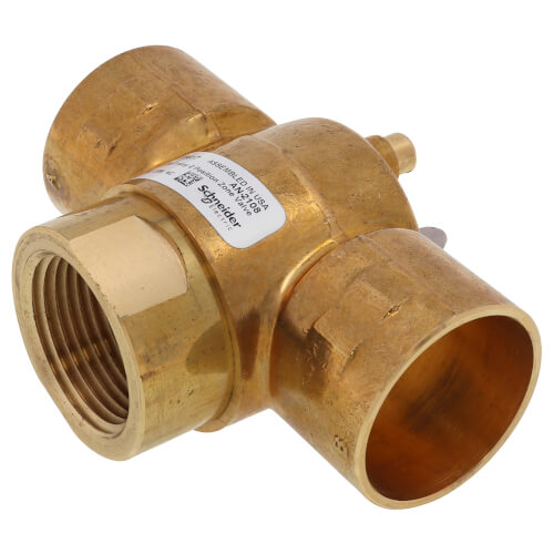 Main product image of 1-1/4" Sweat 3-Way Zone Valve Body (8.0 Cv)