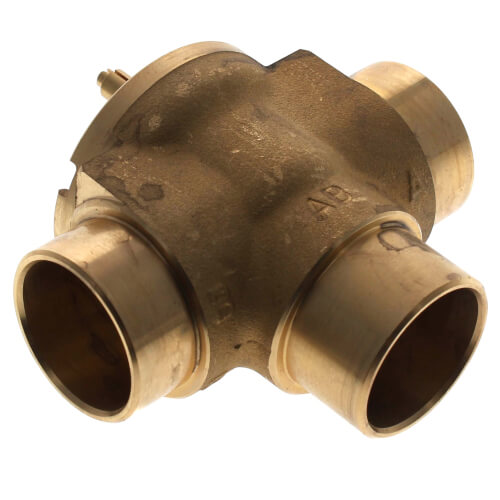 Main product image of Three-way Fan Coil Valve, 1" Sweat, 7.0 Cv