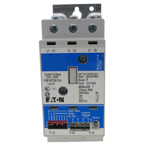 W200M1CFC Eaton W200M1CFC 3 PH NonReversing Starter