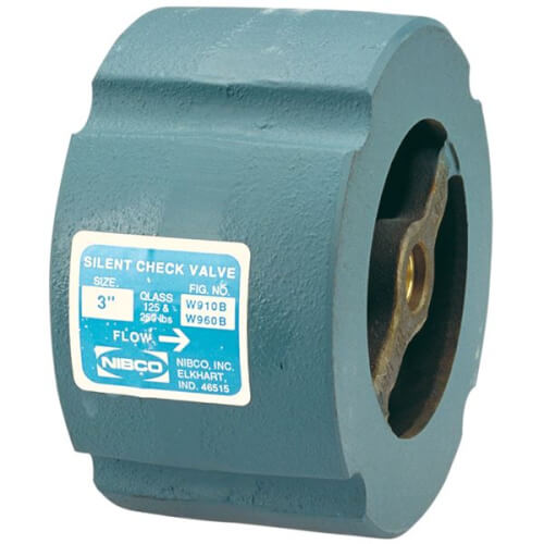 Main product image of 3" Wafer Cast Iron Silent Check Valve (Lead Free)
