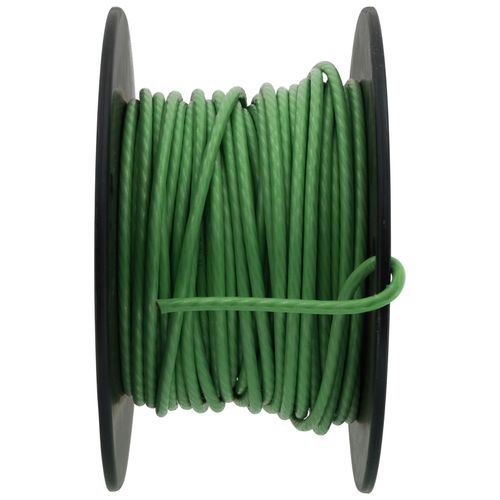 Main product image of Spool of Stranded Copper Wire, 10 GA (Green, 100 ft)