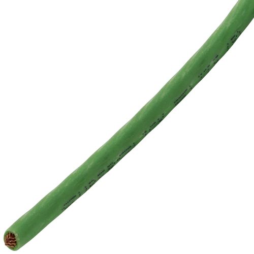 Main product image of Spool of Stranded Copper Wire, 10 GA (Green, 100 ft)