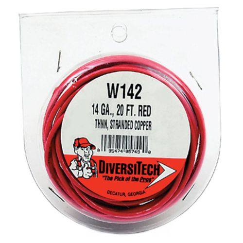 Main product image of Stranded Copper Wire, 14 GA (Red, 20 ft)