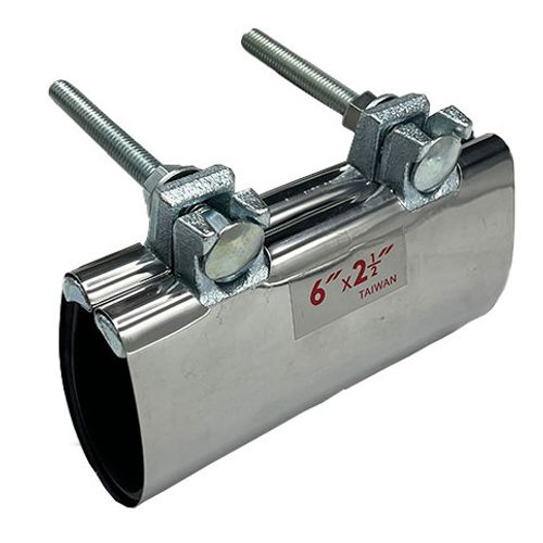Main product image of 2" x 6" Stainless Steel Wrap-Around Repair Clamp