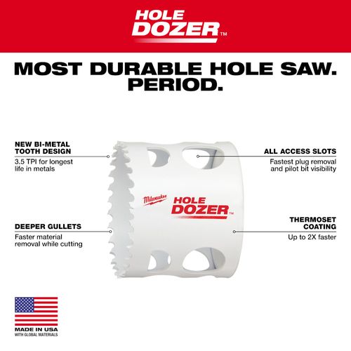 Main product image of 28 Piece Hole Dozer All Purpose Professional Hole Saw Kit