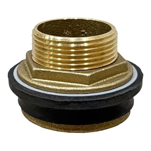 Main product image of 1-1/2" x 1-1/4" Brass Toilet Spud w/ Washer