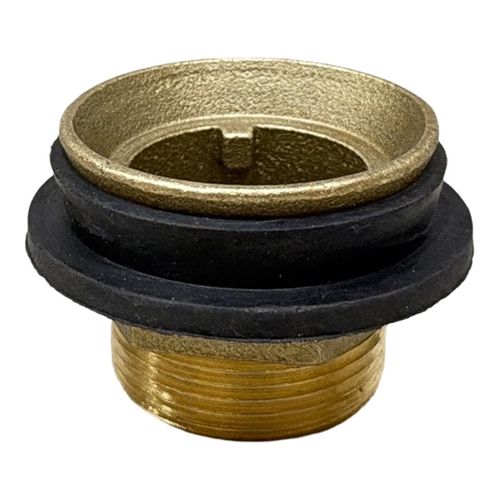 Main product image of 1-1/2" x 1-1/4" Brass Toilet Spud w/ Washer