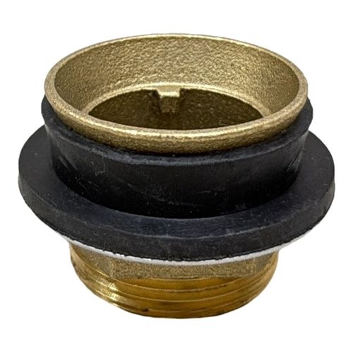 Main product image of 1-1/4" x 1-1/4" Brass Toilet Spud w/ Washer