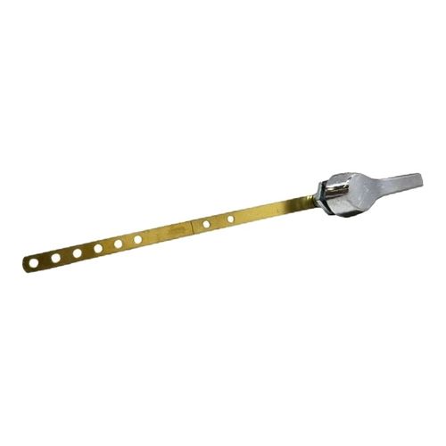 Main product image of Premium Flat Brass Arm Tank Lever Handle (Chrome)