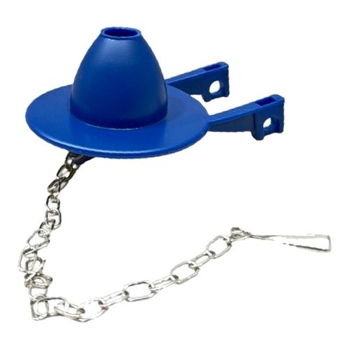 Main product image of 2" Korky Universal Blue Vinyl Toilet Flapper