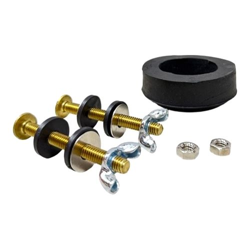 Main product image of Gerber Tank to Bowl Gasket Kit w/ Brass Bolts & Steel Washers