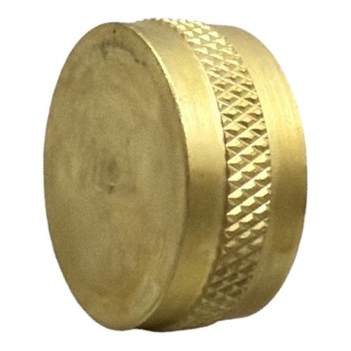 Main product image of 3/4" Female Hose Brass Garden Hose Cap with Washer (Lead Free)