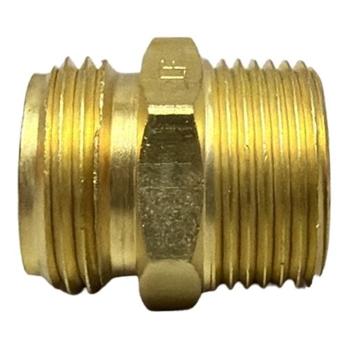 Main product image of 3/4" Male Hose x 3/4" MIP (1/2" FIP Tap) Brass Garden Hose Adapter (Lead Free)