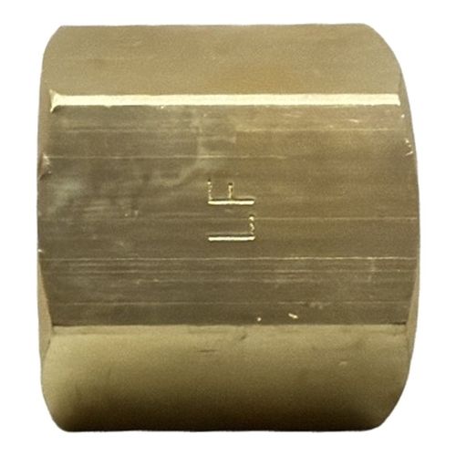 Main product image of 3/4" Female Hose x 3/4" FIP Brass Garden Hose Adapter (Lead Free)