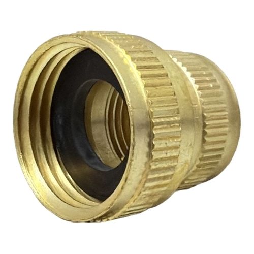 Main product image of 3/4" Female Swivel Hose x 1/2" FIP Brass Garden Hose Adapter (Lead Free)