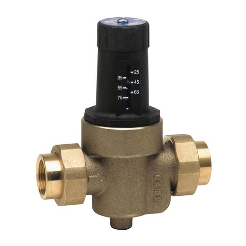 Main product image of 3/4" Union FNPT LFN45BM1-DU-EZ Water Pressure Reducing Valve w/ Adjustable Pressure Setting, 25-75 psi (Lead Free)