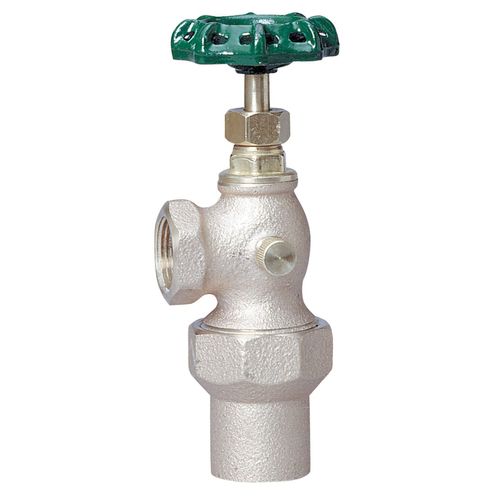 Main product image of 3/4" LFWAMV-W-FLXIPS Angle Meter Valve w/ Waste Outlet ( Lead Free)